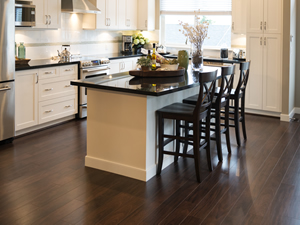 Hardwood floor refinished